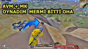 AVM+MK OYNADIM CANAVAR İKİLİ  ! YOK BÖYLE MAÇ SOLO VS SQUAD PUBG MOBİLE