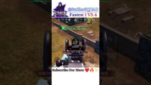 Fastest 1 VS 4 || BGMI || #pubgmobile #gaming #pubg #bgmi #game #pubgclips