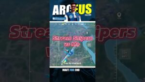 Pro Stream Snipers vs me 🥶 #pubg #pubgmobile #trending #viral #gaming #shorts #streamer