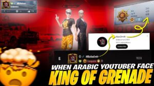 World #6 Ranking Arabic YouTuber Face King Of Grenade 😈 | PUBG Mobile MK Gaming
