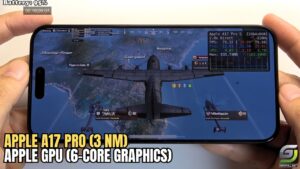 iPhone 15 Pro Max test game PUBG 90 FPS with FPS Meter
