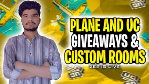 pubg mobile live custom room uc giveaway rooms#zeeisLive #pubgmobile#gaming #famousmunda #roadto20k