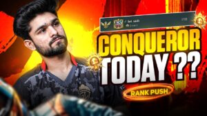 AAJ CONQUEROR HOKE RAHEGA | AGRESSIVE RANK PUSH | BGMI LIVE | GODL LoLzZz