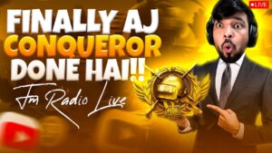 AJ CONQUEROR DONE KAR K STREAM OFF HO GEY - FM RADIO IS LIVE