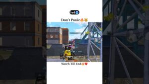 Don’t Panic🔥🤫 #shorts #shortsfeed #bgmishorts #pubgmobile #viralshorts #1v4 #4mayanyt #bgmi