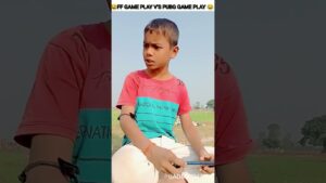 FF GAME PLAY VS 👿 PUBG GAME PLAY #viral #funny #freefire #trending #shorts