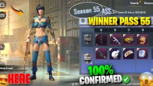Finnally 😍 Pubg Lite Season 55 Winner Pass Is Here 😱 | 1 To 50 Wp All Confirmed Rewards Pubg Lite 🔥