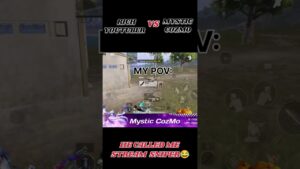 He called me Stream Sniper 😑🙄 #gaming #shorts #bgmi #pubg #mysticcozmoyt