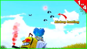 Hunt for Airdrops | Tacaz Gameplay 1vs4 PUBG Mobile