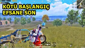 KÖTÜ BAŞLANGIÇ EFSANE SON ! SOLO VS SQUAD PUBG MOBİLE