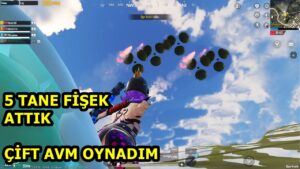 OHA  5 TANE FİŞEK ATTIK ! ÇİFT AVM OYNADIM YOK BÖYLE MAÇ PUBG MOBİLE