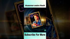 Ranveer Voice pack⚡️#shorts#pubg#bgmi#pubgmobile#battlegroundsmobileindia#shortvideo#jonathan#gaming