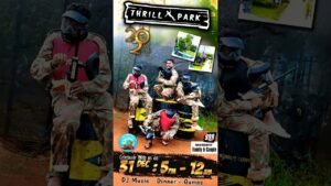 ❗️Real PUBG🔫Game இங்க விளையாடலாமா😱🥳New year party| Thrill park Tenkasi #oorusuthuvoma #shorts