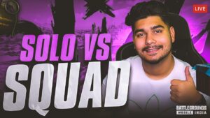 🚨SOLO VS SQUAD 30 Kills Challenge in WINTER MODE | BGMI LIVE | PUBG MOBILE LIVE |