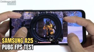 Samsung Galaxy A25 test game PUBG Mobile
