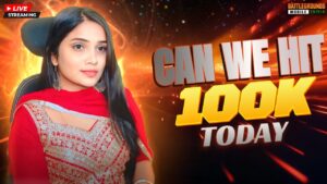 TODAY  100K ❤️😍  | BATTLE GROUNDS MOBILE INDIA #alexagaming  #pubgmobile