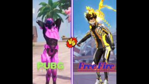 #pubg #vs #freefire dono me #best kon hai #short video #viral