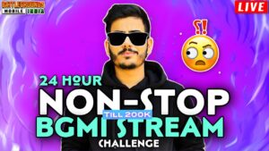 24 HOUR NON-STOP BGMI STREAM❤😍#shorts #bgmishorts #pubgmobile