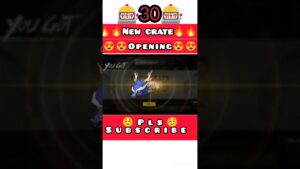 30 new crate opening BGMI/ classic crate#pubgmobile #pubg #bgmi #pubgm #gaming #game #bgmishorts