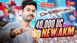 🔴40,000 UC DECISIVE AKM & FOXY FLARE SET CRATE OPENING | RP GIVEAWAY