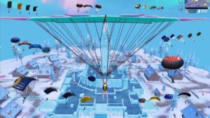 BEST LANDING in HERE of NEW YEAR 2024😍🎄PUBG Mobile