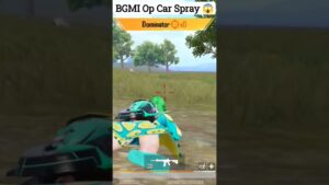 BGMI Op Car Spray @NgOp12 😱 #shorts #pubgmobile #pubg #bgmi #gaming #trending