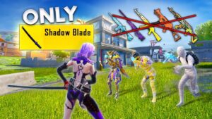 Blade Only Challenge | No weapons | PUBG MOBILE