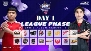 🔴DGWIB PUBG MOBILE SEASON 11 - LEAGUE PHASE DAY 1