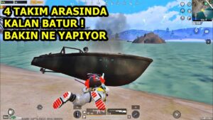 DÖRT TAKIM ARASINDA KALAN BATUR BAKIN NE YAPIYOR ! SOLO SQUAD PUBG MOBİLE