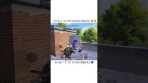 Failed 1v4 in squad house 😱🔥#shorts #gaming #bgmi #pubg #shortvideo #viralvideo #viral