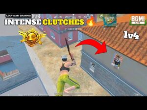INTENSE 1v4 CLUTCHES🔥| NEW UPDATE? | PUBG Lite