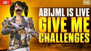 KIA AJ HAR GAME ACHI JAEGI 🤔! ! PUBG MOBILE & BGMI  ! ABIJML IS LIVE 😈
