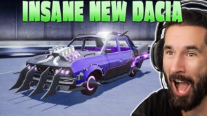 MAXING New Midknight Dacia Car Skin And Winning Games With It 😱 PUBG MOBILE