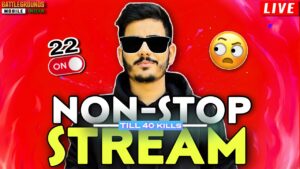 NON-STOP STREAM TILL 40 KILLS😍#shorts #bgmishorts #pubgmobile