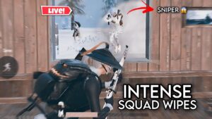 OMG!! 😱 Intense Squad Wipes With Sniper | 1v4 Clutches | BGMI - PUBG Mobile