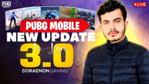PUBG MOBILE NEW UPDATE 3.0 RUSH GAME | DOREMON IS LIVE