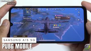 Samsung Galaxy A15 5G test game PUBG Mobile