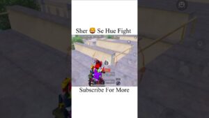 Sher 🦁Se Hue Game M Fight 💥 #shorts #viral #pubg #pubg #scout #battlegroundsmobileindia #new