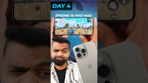 iPhone 15 PRO Max PUBG Test with FPS Meter Review 🎮
