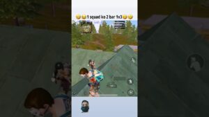 1 squad ko 2 bar 1v3 kardiya 🤣😂#funny #bgmi #pubg #pubgmobile #gamexpro #insanelion #freefire