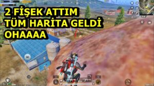 2 FİŞEK ATTIM TÜM HARİTA GELDİ ! OHAAAA SOLO SQUAD PUBG MOBİLE