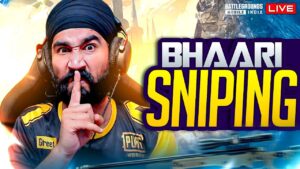 BHAARI SNIPING : BGMI LIVE | GTXPREET PUBG LIVE