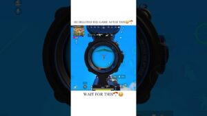 HE DELETED THE GAME AFTER THIS😳🪂 #pubgmobile #pubg #bgmi #marvelrowdygaming