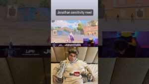Jonathan sensitivity revel🥶🥶#pubg #bgmi #jonathan #gaming #shorts #pubgmobile #tdm #tranding