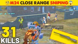 M24 CLOSE RANG SNIPING IN PUBG LITE GAMEPLAY | PUBG MOBILE LITE NEW UPDATE GAMEPLAY - LION x GAMING