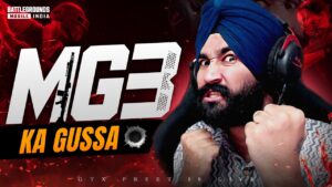 MG3 CRAZY SPRAY : BGMI LIVE | GTXPREET PUBG LIVE