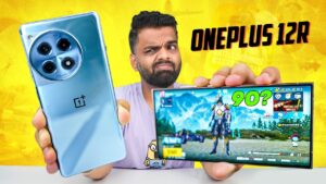 Oneplus 12R - 90 FPS PUBG Test with FPS! 🔥 Overheat & Battery Drain 🤐