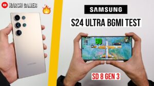 Samsung S24 Ultra Pubg Test With FPS Meter, Heating and Battery Test | Gaming Beast? 🤔