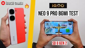 iQOO Neo 9 Pro Pubg Test With FPS Meter, Heating and Battery Test | Best Gaming Phone? 🤔