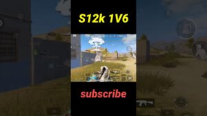 s12k 1 v 6 #bgmi #gaming #pubg